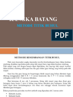 Rangka Batang: Metode Titik Buhul