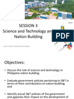 Session 3 Science and Technology and Nation Building: Loren Grace Jaranilla-Anunciado