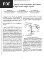 Fast Terminal Sliding Mode Control For Twin Rotor Multi-Input Multi-Output System