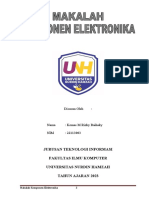 Makalah Kemas M Rizky Baihaky (22113003) Komponen-Komponen Elektronika