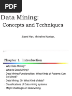 Data Mining:: Concepts and Techniques