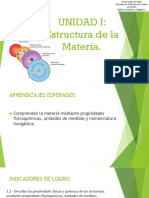 UNIDAD 1 - Estructura de La Materia