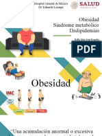 Obecidad, SX Metabolico y Dislipidemias