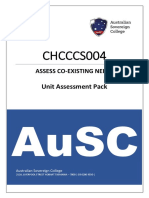 CHCCCS004 - Unit Assessment Tool (UAT)