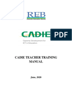 CADIE Online Teacher Trainers Manual