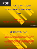 NR10 combate incêndio