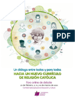 Foro Hacia Un Nuevo Currículo de Religión 2021 1