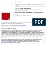 Organisational Change Management - A Critical Review (2005) (10.1080 - 14697010500359250) - Libgen - Li