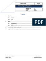 Measuring and Reporting