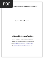 PLC Lab Manual Delta 2018