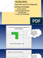 MATHS Year 6 or 5 - Area Presentation