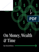 On Money, Wealth & Time