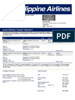 Electronic Ticket Receipt 03APR For RODOLDO SOICHI ONGPAUCO IKEDA