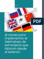 ¡8 Claves para Implementar El Teletrabajo de Extranjeros!