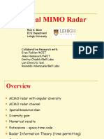 Statistical MIMO Radar