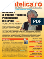Philatelica - Ro: Omul Care A Readus Filatelia Românească În Europa