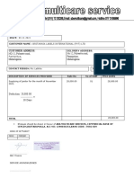 DATE: 01.11.2022 Customer Invoice