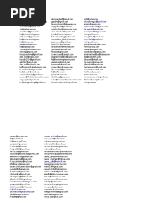 List of Emails-Engineers