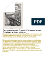 Expressionismo - O Que Foi? Características, Principais Artistas e Obras