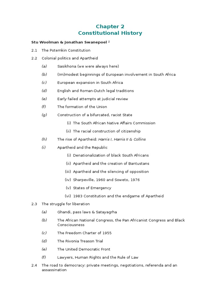 Woolman and Swanepoel Chapter | PDF
