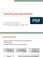 23-Fetal Büyüme Bozuklukları