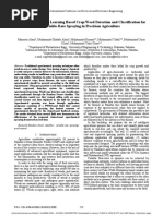 Real-Time Machine-Learning Based Crop Weed Detection and Classification For Variable-Rate Spraying in Precision Agriculture