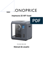 Manual de Usuario Monoprice Voxel