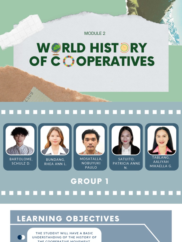 Group 1 Report - World History of Cooperativism | PDF | Cooperative ...