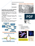 Genética Médica I: Organização Do Material Genético: Genes, Cromossomos e Genoma