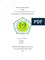 Diajukan Untuk Memenuhi Tugas Kelompok Mata Kuliah Tafsir Tarbawi