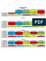 Horario 4 Semana de Março