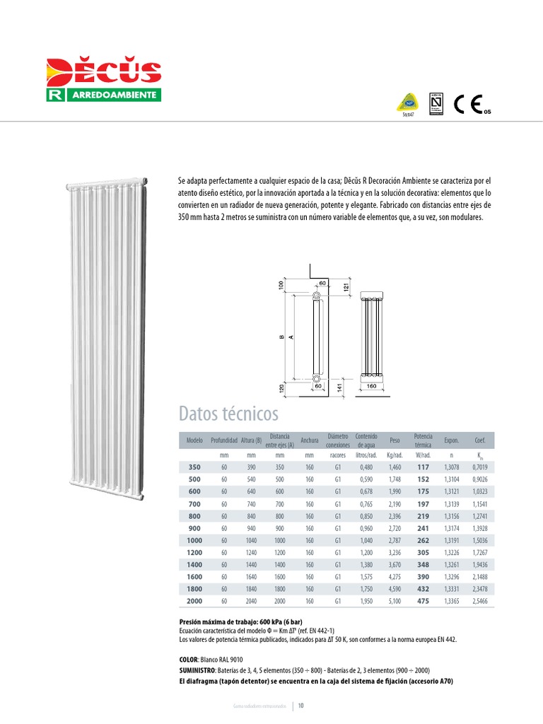 Catalogo Radiadores Bueno | PDF