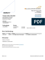 Ticket Aae-301364: Allgäu Airport Express GMBH