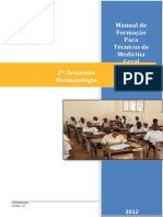 Manual de Formação para Técnicos de Medicina Geral 2º. Semestre Dermatologia
