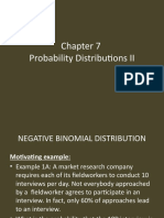 Chap 7 Prob Distributions II