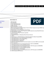 Ieee Projects: Academic Projects Embedded Vlsi DSP Downlaod List