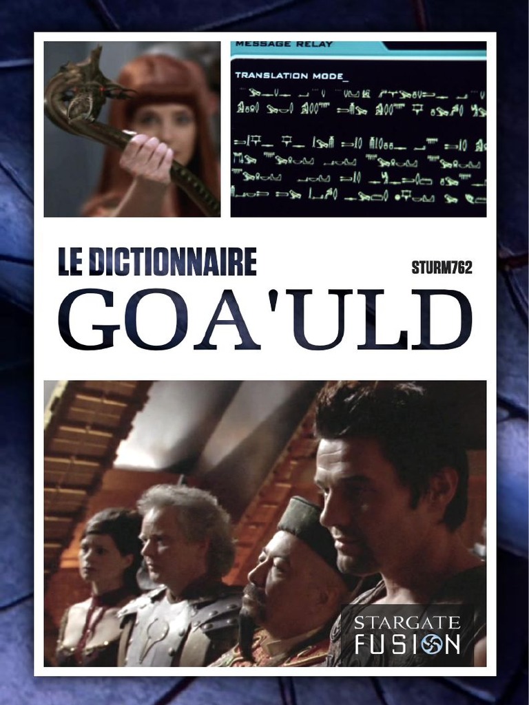 Dictionnaire de la langue Goa'uld | PDF | Mythologie de Stargate | Stargate