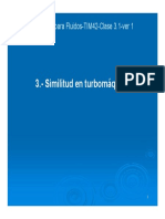 3.-Similitud en Turbomáquinas: Maquinas para Fluidos-TIM42-Clase 3.1-Ver 1