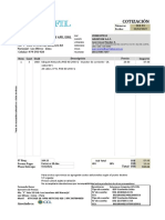 Cotización: Soluciones Integrales Afil Eirl