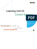 Learning Unit 03: Control Systems