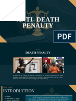 Anti-Death Penalty: Argument