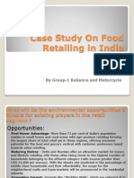 Case Study On Food Retailing in India Wrong.....