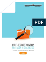 Niveles de Competencia en La: Evaluación de Diagnóstico