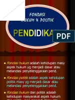 Fondasi Hukum & Politik