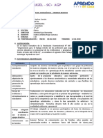 PLAN TRABAJO SEMANAL (Semana 10) 08-06 - Santos