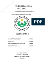 Consumer Behavior & Analysis: Kelompok 2