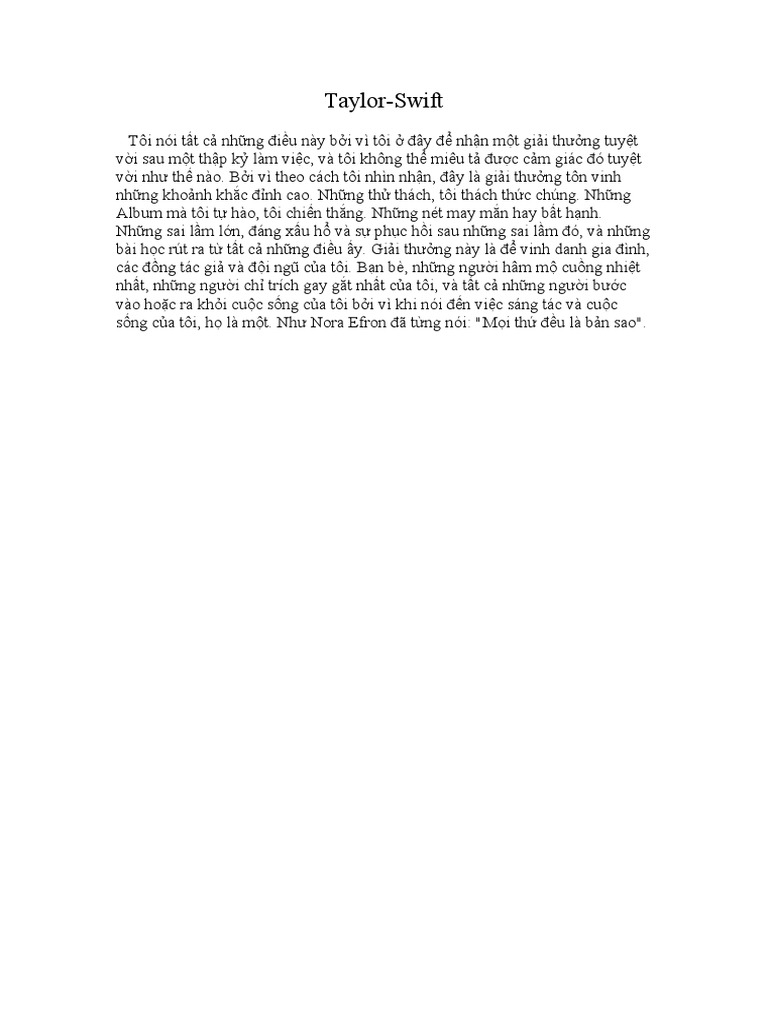 Taylor Swift | PDF
