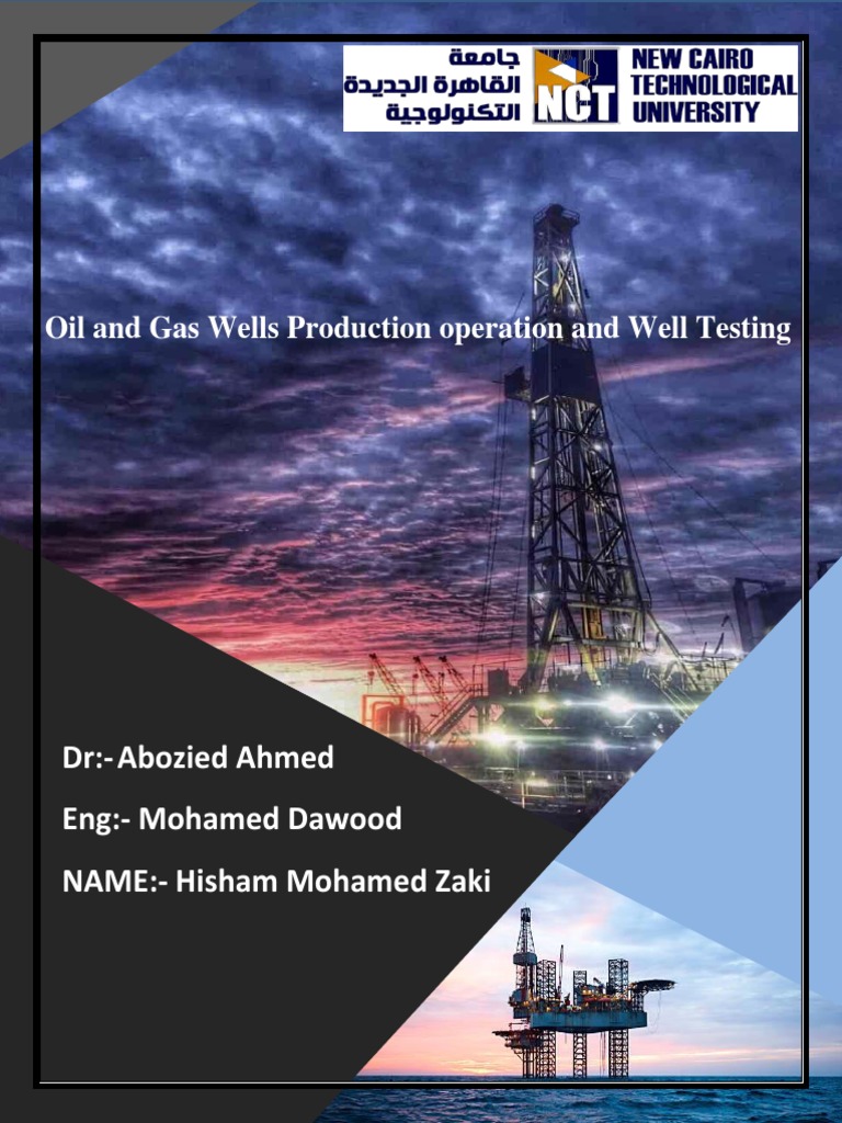 Oil and Gas Well Production Operations | PDF | Casing (Borehole) | Oil Well