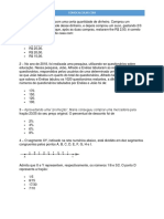 Exercicios Sobre Fracao