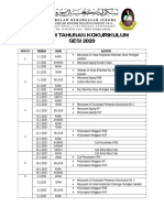 Takwim Kokurikulum SK Jerong 2020